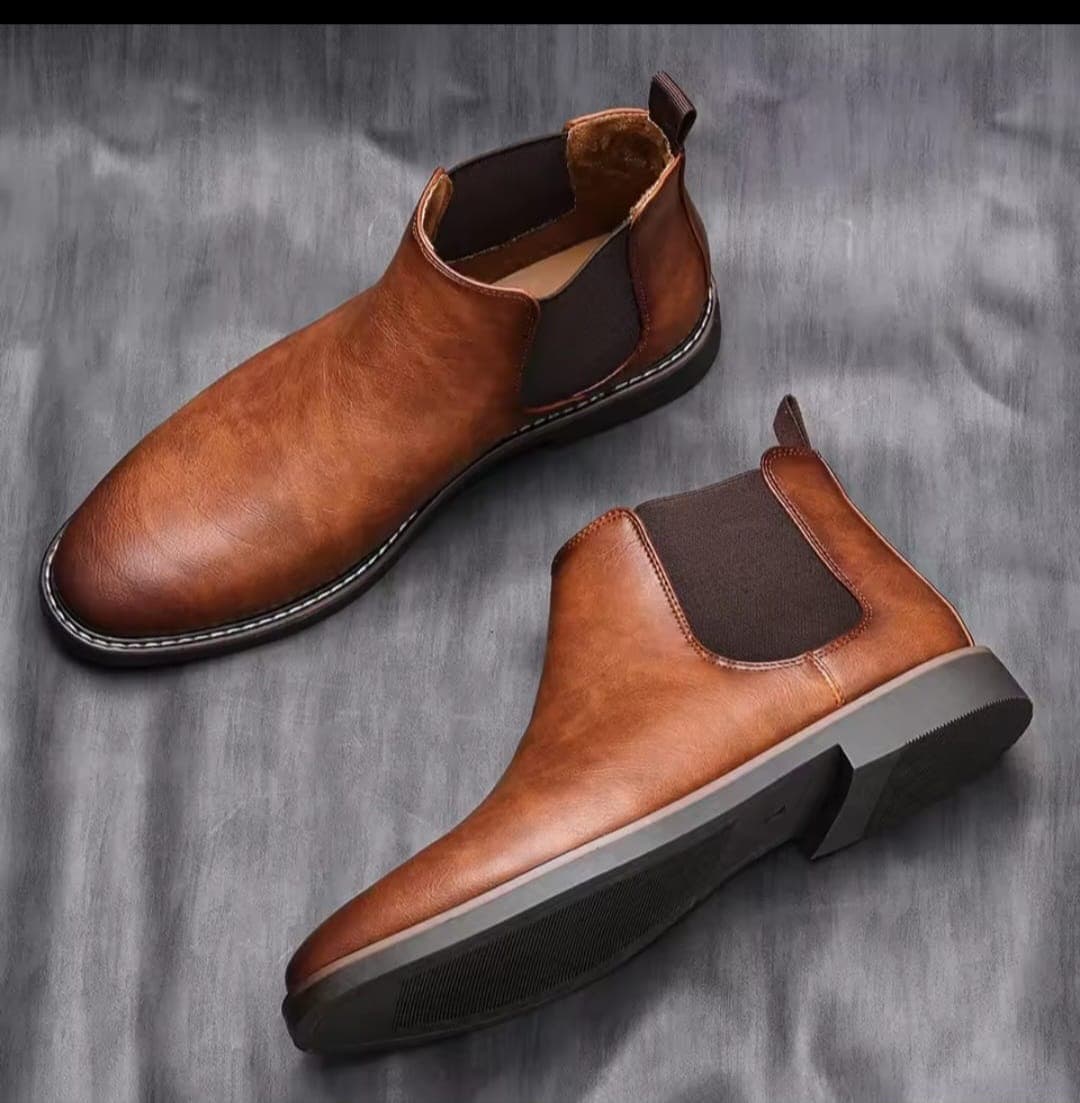 Coffee Tan boot shoe for men — Coffee Chelsea Boot