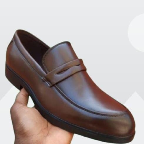 Coffee Brown loafer shoe for men — Coffee Penny Loafer